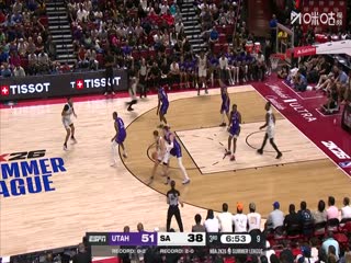 NBA夏季联赛 爵士VS马刺 20250715海报