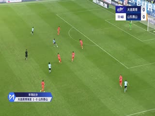 中超联赛 大连英博海发VS山东泰山 20250719海报