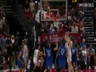 NBA夏季联赛 活塞VS马刺 20250720海报