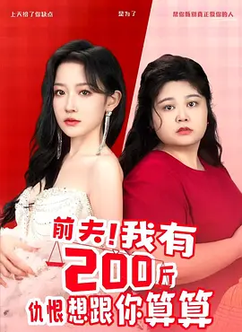 前夫！我有200斤仇恨想跟你算算海报