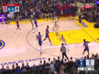 NBA常规赛 活塞VS勇士 20250309海报