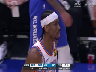 NBA常规赛 雷霆VS雄鹿 20250317海报