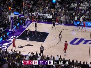 NBA常规赛 猛龙VS爵士 20250315海报