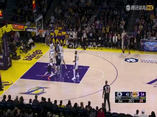 NBA常规赛 快船VS湖人 20250303海报