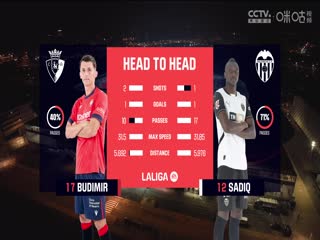 西甲联赛 奥萨苏纳VS瓦伦西亚 20250303海报