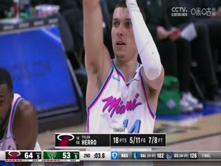 NBA常规赛 热火VS雄鹿 20250224海报