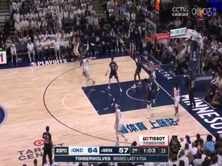 NBA季后赛 雷霆VS森林狼 20250527海报