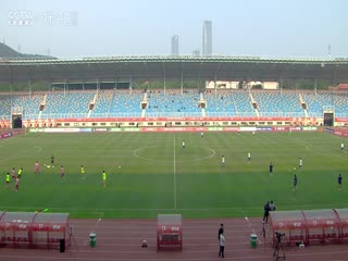 中甲联赛 青岛红狮VS南通支云 20250526海报