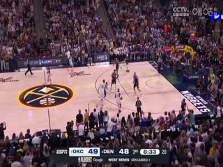 NBA季后赛 雷霆VS掘金 20250512海报