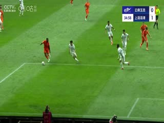 中超联赛 云南玉昆VS上海海港 20250425海报