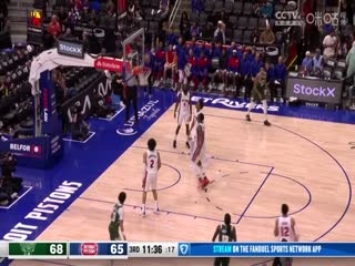 NBA常规赛 雄鹿VS活塞 20250412海报