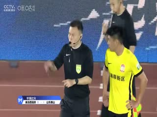 中超联赛 青岛西海岸VS山东泰山 20250415海报