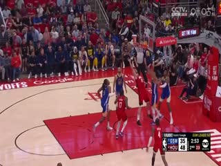 NBA季后赛 勇士VS火箭 20250424海报