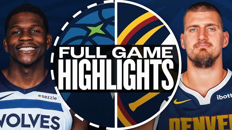 NBA季后赛 森林狼VS掘金 20240520海报