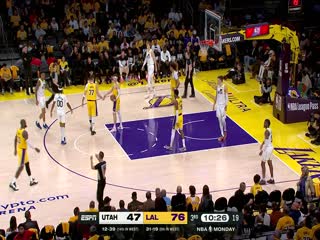 NBA常规赛 爵士VS湖人 20250211海报