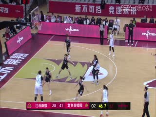 WCBA常规赛A组 江苏南钢VS北京首钢园 20250205海报