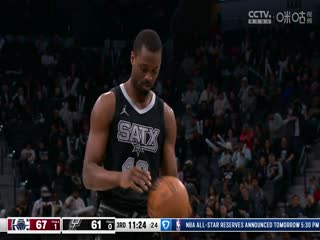 NBA常规赛 快船VS马刺  20250130海报