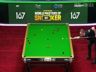 2024斯诺克利雅得世界大师赛 马克·艾伦4-3马克·塞尔比 20240305（黑8）海报