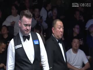 斯诺克世界公开赛16进8 丁俊晖5-3肖恩·墨菲 20240321（李照）海报