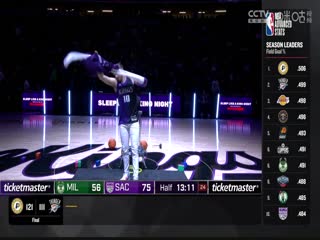 NBA常规赛 雄鹿VS国王 20240313海报