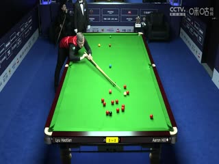 斯诺克世界公开赛64进32 吕昊天5-4亚伦·希尔 20240319海报