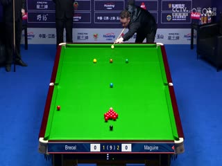 斯诺克世界公开赛32进16 斯蒂芬·马奎尔5-1卢卡·布雷切尔 20240320海报