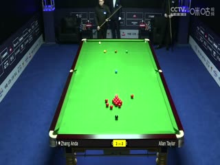 斯诺克世界公开赛第一轮 张安达5-3艾伦·泰勒 20240318海报