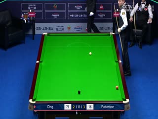 斯诺克世界公开赛半决赛 丁俊晖6-5尼尔·罗伯逊 20240323（李照）海报