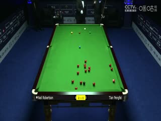 斯诺克世界公开赛64进32 尼尔·罗伯逊5-3田鹏飞 20240319海报