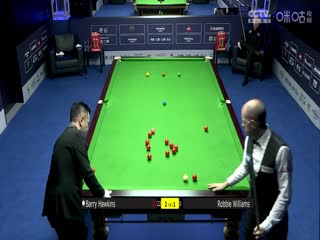 斯诺克世界公开赛32进16 罗比·威廉姆斯2-5巴里·霍金斯 20240320海报