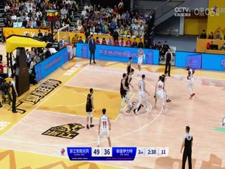 CBA常规赛第42轮 浙江东阳光药VS新疆伊力特 20240312（现场原声）海报