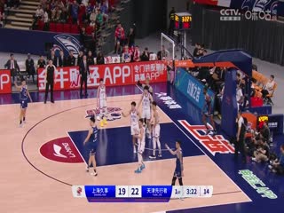 CBA常规赛第47轮 上海久事VS天津先行者 20240324（张浩岳）海报