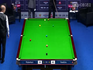 斯诺克世界公开赛四分之一决赛 尼尔·罗伯逊5-2巴里·霍金斯 20240322海报