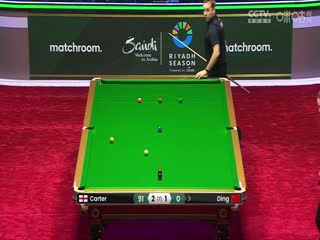 2024斯诺克利雅得世界大师赛 阿里·卡特4-3丁俊晖 20240304（李照）海报