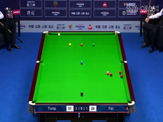 斯诺克世界公开赛32进16 范争一3-5贾德·特鲁姆普 20240320海报