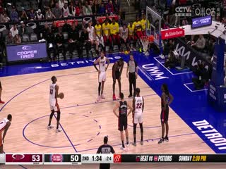 NBA常规赛 热火VS活塞 20240316海报