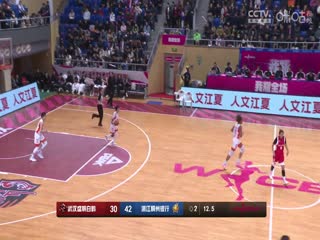 WCBA常规赛 武汉盛帆白鹤VS浙江稠州银行 20240308海报