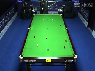 斯诺克世界公开赛64进32 曹宇鹏5-3诺鹏·桑坎姆 20240319海报