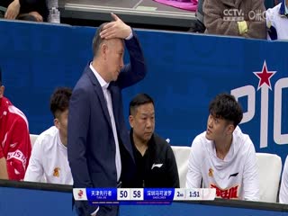 CBA常规赛第40轮 天津先行者VS深圳马可波罗 20240308（原声）海报