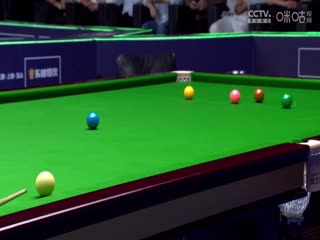 斯诺克世界公开赛32进16 丁俊晖5-1曹宇鹏 20240320海报