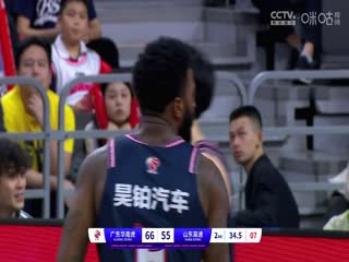 CBA常规赛第45轮 广东华南虎VS山东高速 20240320（陈广锐、苏坤雄）海报