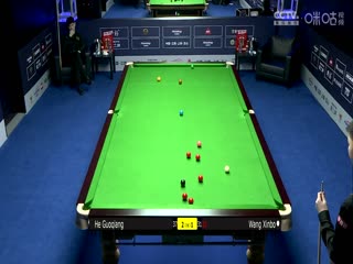 斯诺克世界公开赛64进32 贺国强5-4王信伯 20240319海报