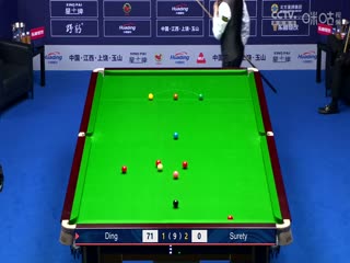 斯诺克世界公开赛第一轮 丁俊晖5-3扎克·苏尔蒂 20240318海报