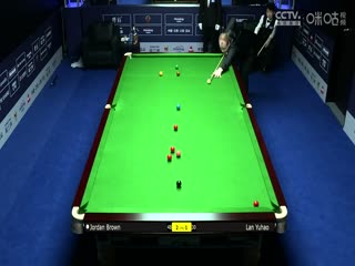 斯诺克世界公开赛第一轮 乔丹·布朗5-1蓝裕豪 20240318海报