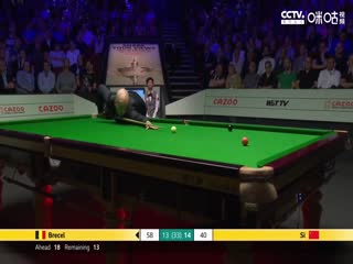 斯诺克 卢卡·布雷切尔17-15斯佳辉 20230429（李照 ）【第四阶段】海报