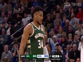 NBA常规赛 雄鹿VS森林狼 20240224海报