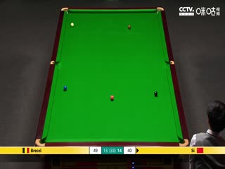 斯诺克 卢卡·布雷切尔17-15斯佳辉 20230429【第四阶段】海报