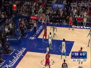 NBA常规赛 黄蜂VS76人 20240302海报