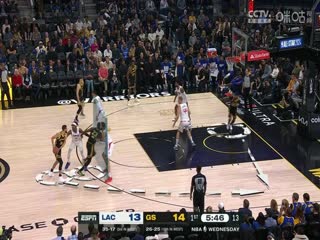 NBA常规赛 快船VS勇士 20240215海报