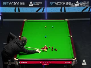 斯诺克威尔士公开赛 马克·艾伦4-1斯佳辉 20240214（李照）海报